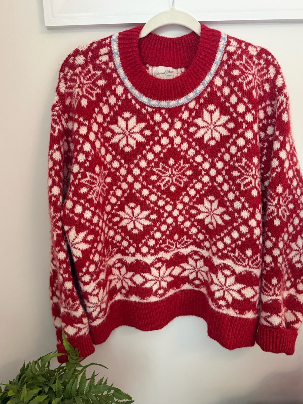 Universal Thread Snowflake Knit Sweater